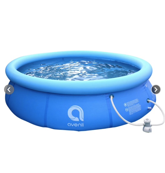 Piscina Inflable Prompt Set Con Filtro 2074 Litros 63x240 cm